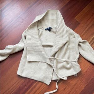French Connection wrap sweater